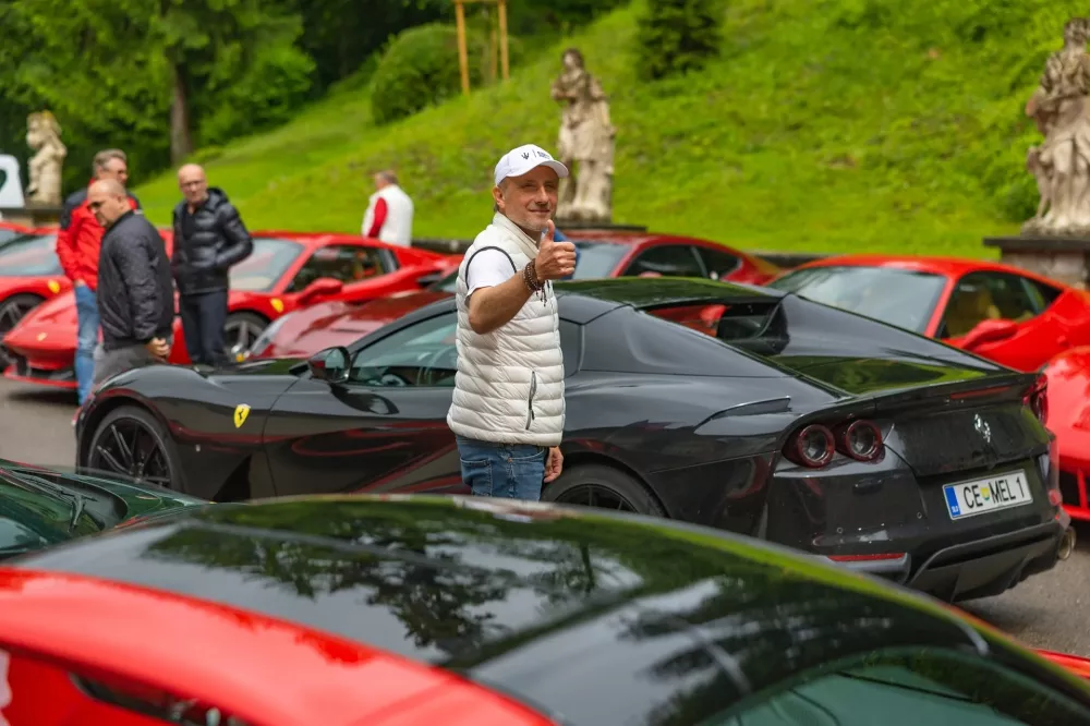 Dejan Arsić je vodja obeh "jadranskih" klubov, tako Maseratijevega kot Ferrarijevega. / Foto: Marko Delbello Ocepek