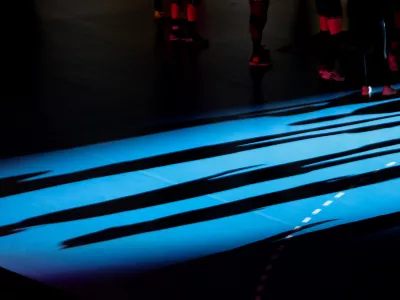 - simbolična fotografija, sence, &scaron;portna vzgoja mladine, gibanje, pomanjkanje gibanja, težave mladostnikov.- 05.10.2024. - Rokomet Krim Mercator - Storhamar v četrtem krogu evropske lige prvakinj.//FOTO: Bojan Velikonja