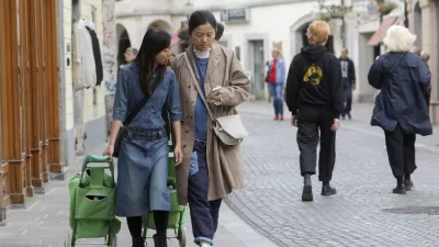 - Ljubljana - - 10.06.2022 - Turizem v Sloveniji &ndash; poletna turistična sezona - turisti - //FOTO: Jaka Gasar