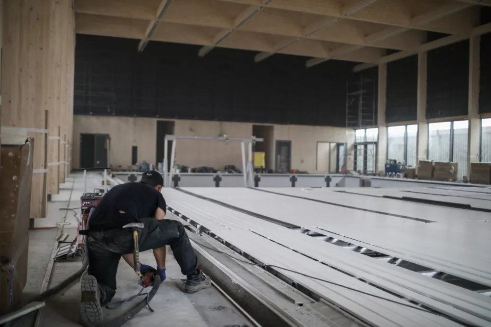 Za gradnjo kopali&scaron;ča v Vevčah je občina dobila sredstva iz evropskega sklada za regionalni razvoj in državnega proračuna. Foto: Bojan Velikonja&nbsp;