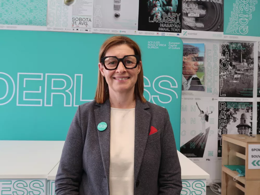 Lucija Sila, pomočnica direktorja zavoda Go!2025 za čezmejno sodelovanje