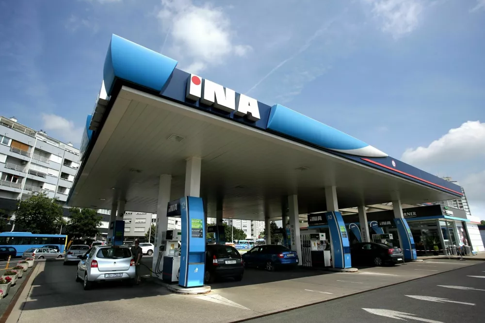 07.06.2018., Zagreb - INA benzinska postaja u Dankoveckoj ulici. "nPhoto: Zarko Basic/PIXSELL 