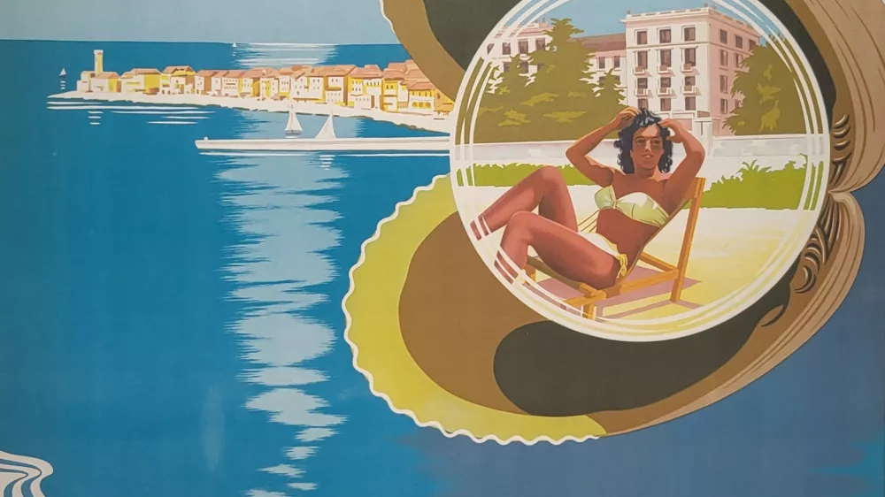 plakat turizem portorož / Foto: Katja Gle&scaron;čič 