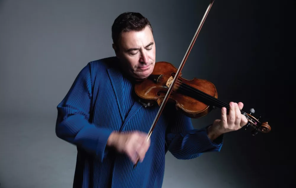 Violinski virtuoz Maksim Vengerov bo 9. septembra na legendarni Stradivarijevi violini Kreutzer (1727) izvedel Koncert za violino in orkester finskega skladatelja Jeana Sibeliusa. Foto: arhiv festivala