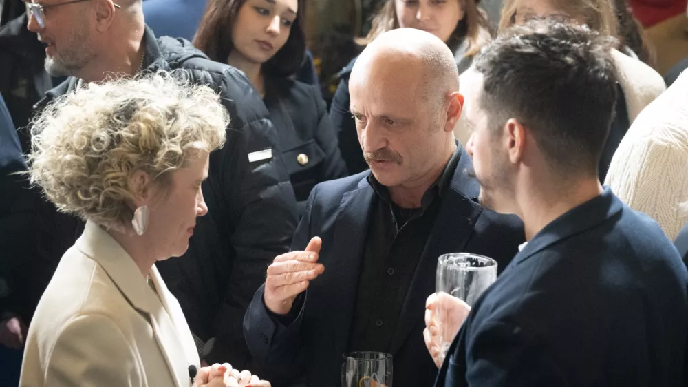 Zakonca Kekin ob razglasitvi izidov predsedni&scaron;kih volitev decembra lani. Foto: Pixsell