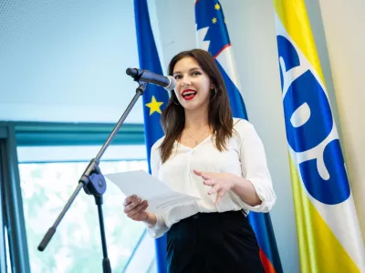 Zala Klopčič, podmladek SDS, Foto: Facebook SDS