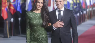 Tina Gaber, Robert Golob- 24.06.2024 - osrednja državna prireditev ob dnevu državnosti, na kateri bo slavnostna govornica predsednica republike Nataša Pirc Musar  //FOTO: Jaka Gasar