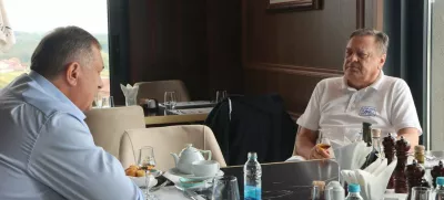 Milorad Dodik Zoran Janković srečanje