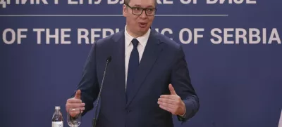 Srbski predsednik Aleksandar Vučić