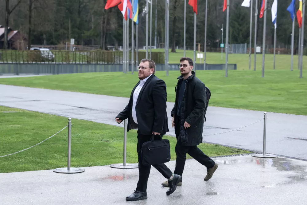 Simon Maljevac- 17.03.2025 - koalicijski vrh, ki ga je gostil premier Robert Golob, na katerem so opravili pregled preteklih in načrtovanih aktivnosti pri uresničevanju koalicijskih zavez glede krepitve javnega zdravstva, vzdržnega pokojninskega sistema in stanovanj za mlade//FOTO: Jaka Gasar