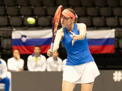 kaja juvan, tenis