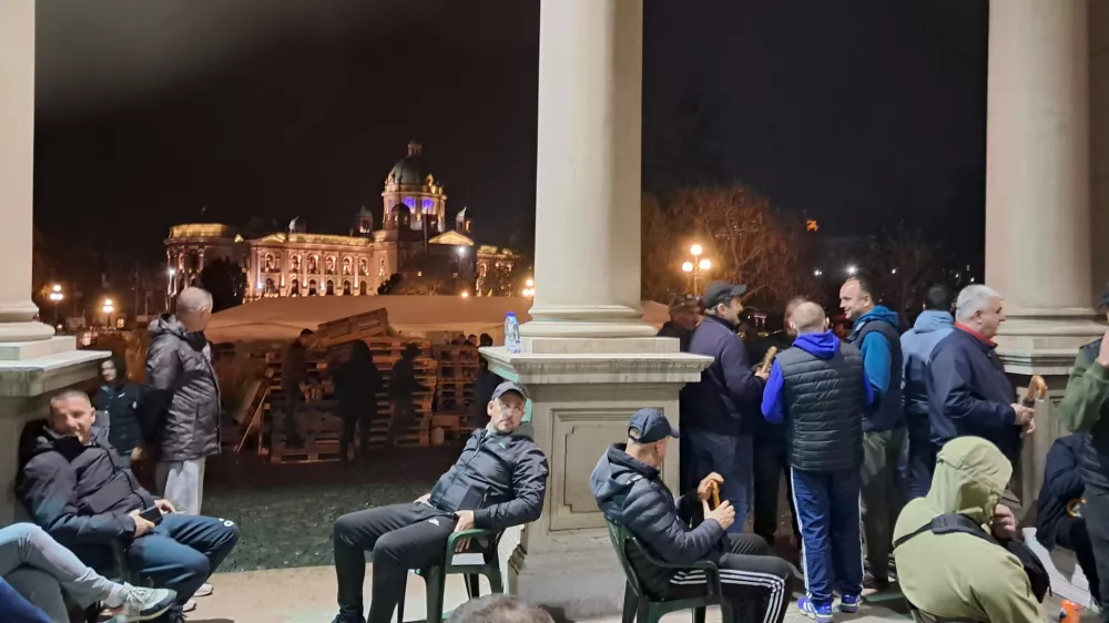 Beograd Pionirski park protesti &scaron;tudenti Srbija