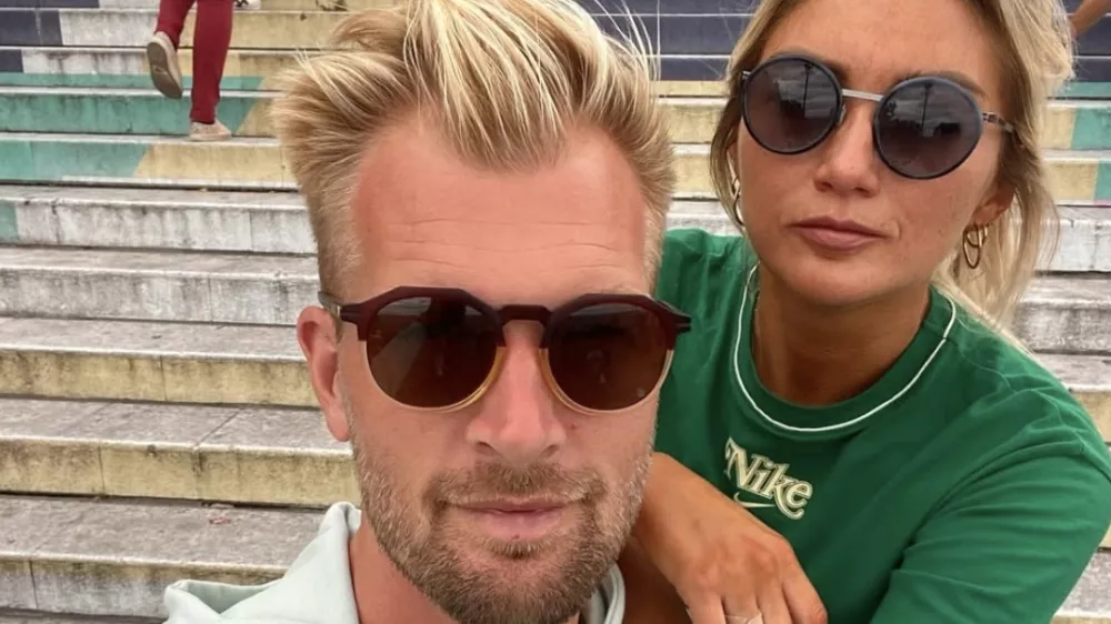 Ruben Van Gucht je poročen z Blanko Vla&scaron;ić, a je očitno v vezi tudi s Charlotte van Looy (na fotografiji desno). F instagram