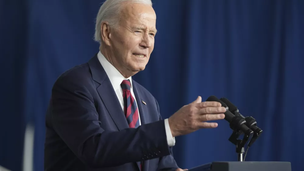 FILE - President Joe Biden speaks in Charleston, S.C., Jan. 19, 2025. (AP Photo/Stephanie Scarbrough, File)