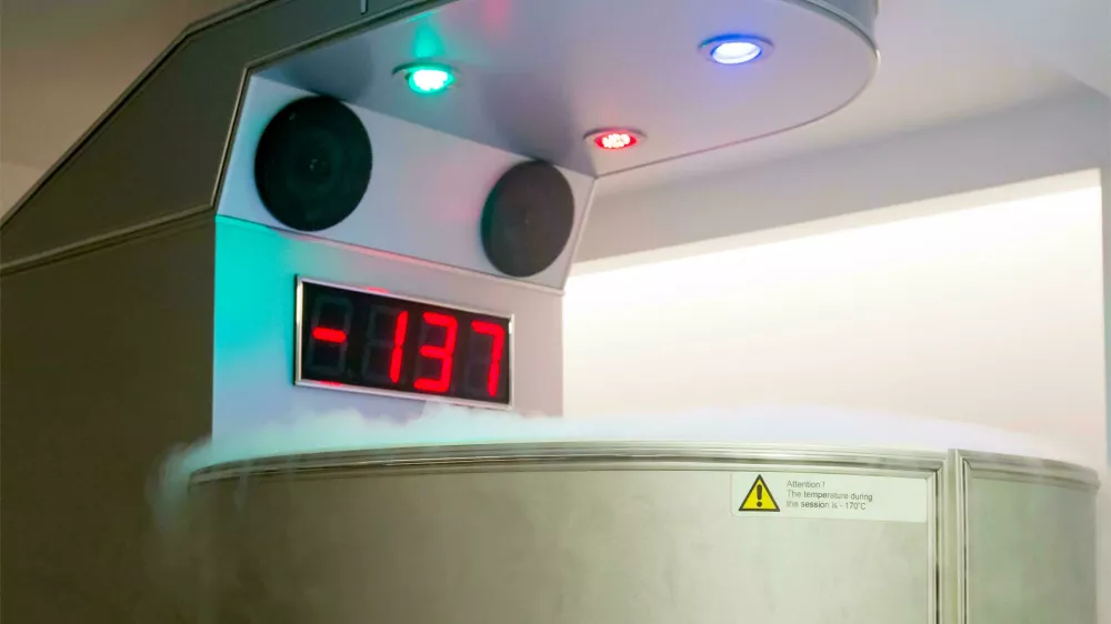 krioterapija. Foto: Profimedia