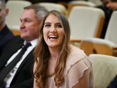 Andreja Le&scaron;ki11.12.2024 Prireditev &scaron;portnik leta, Cankarjev dom. FOTO: Nik Erik Neubauer