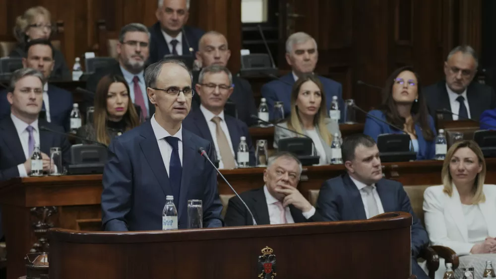 Srbski premier Đuro Macut. Foto: AP