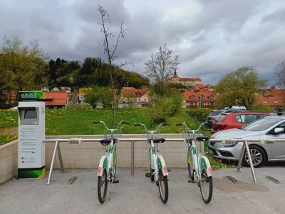 V &Scaron;kofji Loki so lani na&scaron;teli skoraj 11.000 izposoj koles. Foto: Tina Jereb