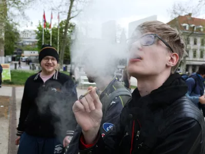 17.04. 2025. Marihuana mar&scaron; 2025. Foto: Bojan Velikonja