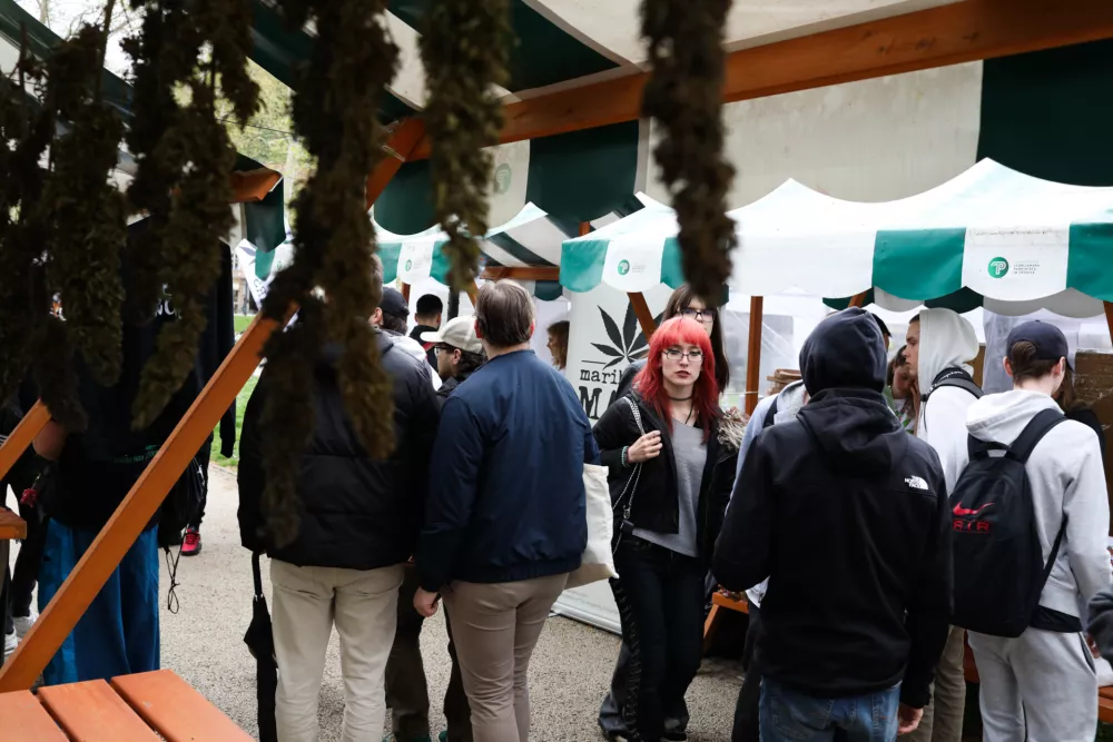 17.04. 2025. Marihuana mar&scaron; 2025. Foto: Bojan Velikonja