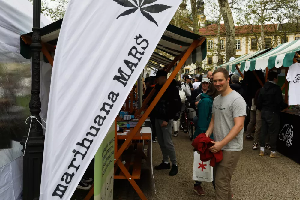 17.04. 2025. Marihuana mar&scaron; 2025. Foto: Bojan Velikonja
