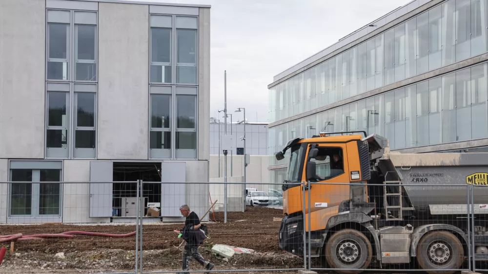 - 17.04.2025 - gradnja novega zapora v Ljubljani//FOTO: Jaka Gasar