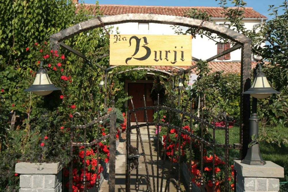 Na burjiNova vas nad Dragonjo