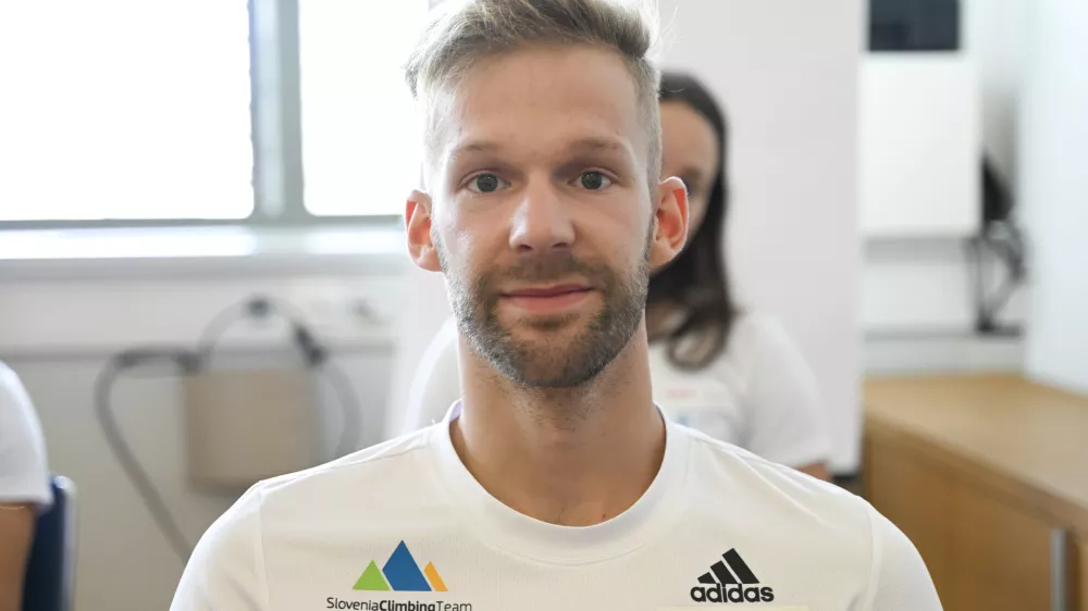 Anže Peharc - 28.07.2023 &ndash; Planinska zveza Slovenije (PZS) - članska reprezentanca v &scaron;portnem plezanju pred svetovnim prvenstvom v &Scaron;vici &ndash; &scaron;portni plezalci //FOTO: Nik Erik Neubauer