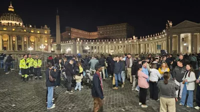 Trg svetega Petra, Rim. Foto: Veronik Rupnik Ženko