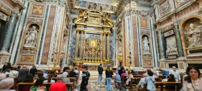 Kapela, kjer je pred Marijino ikono Salus populi romani rad molil papež Frančišek.