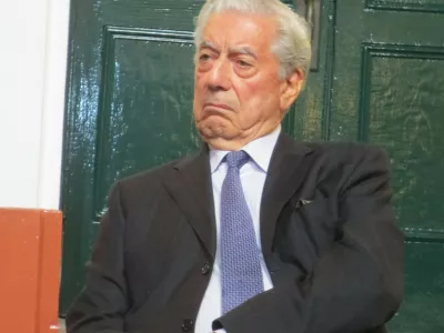 Mario Vargas Llosa fotografija Marko Jen&scaron;terle