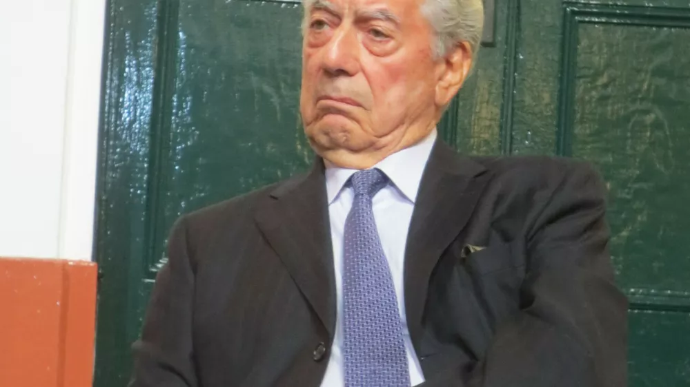 Mario Vargas Llosa fotografija Marko Jen&scaron;terle