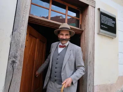 Vrhnika, po poteh Ivana Cankarja, Ivan Cankar, Na klancu, Damjan Debevec / Foto: Nata&scaron;a Bucik Ozebek