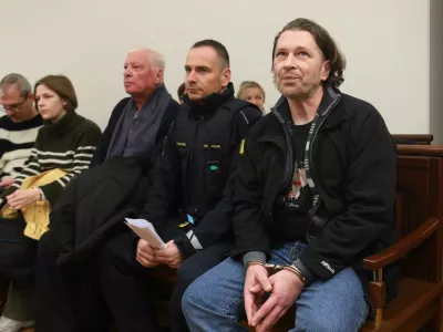 19.02.2025 - sodi&scaron;če, obtoženi Gregor FincFoto: Tomaž Skale