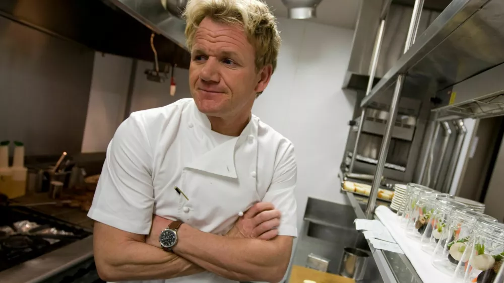 Britanski kuharski zvezdnik Gordon Ramsay