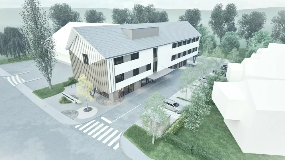 Naložba bo vredna skoraj 4,5 milijona evrov brez davka na dodano vrednost.&nbsp; Vir: Arhitektura Jure Kotnik