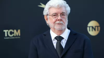 George Lucas attends the 50th AFI Life Achievement Award at Dolby Theatre in Los Angeles, California, U.S., April 26, 2025. REUTERS/Mario Anzuoni
