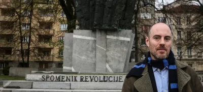 - 24.11.2018 - Keith Lowe, britanski zgodovinar ob izidu njegove nove knjige v slovenščini z naslovom Strah in svoboda: Kako nas je spremenila druga svetovna vojna //FOTO: Luka Cjuha.