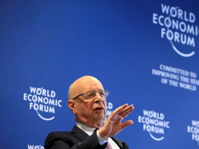 World Economic Forum (WEF) Executive Chairman and founder Klaus Schwab attends a news conference in Cologny, near Geneva, Switzerland January 10, 2017. REUTERS/Pierre Albouy