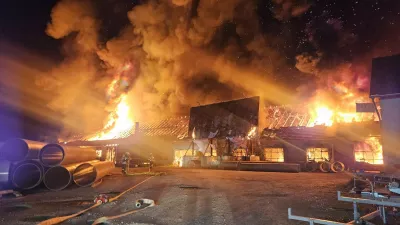 Ogenj, ki je izbruhnil okoli 23. ure, je zdaj poga&scaron;en. Zdaj so na vrsti preiskovalci, ki bodo ugotovili, zakaj je zagorelo.