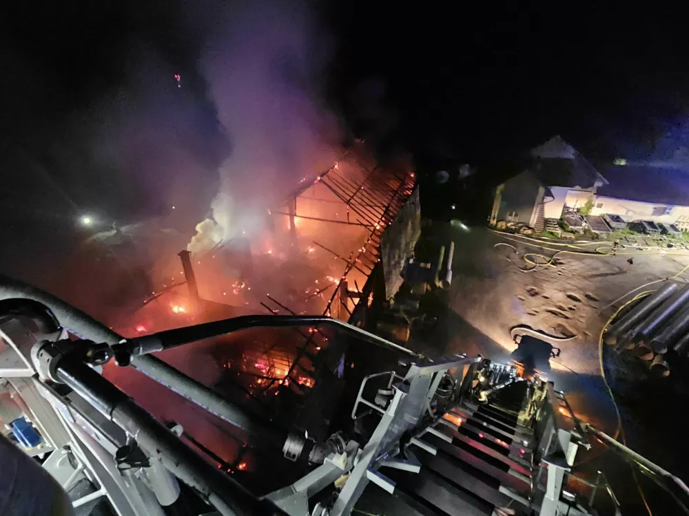 požar, Vrhnika, Tojnica 