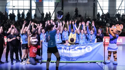 - 06.04.2025 - rokomet - finale ženskega pokala v rokometu - Krim: Mlinotest//FOTO: Jaka Gasar