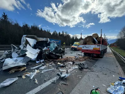 Prometna nesreča na &scaron;tajerski avtocesti