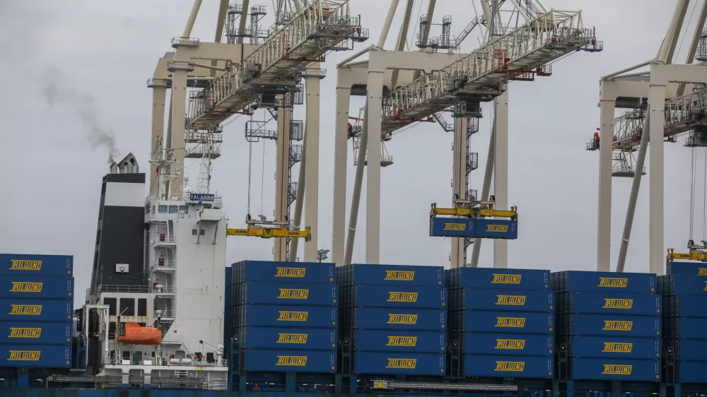  06.01.2023 - Luka Koper, d.d., pristani&scaron;ki in logistični sistem - mednarodno tovorno pristani&scaron;če&nbsp;//FOTO: Luka Cjuha