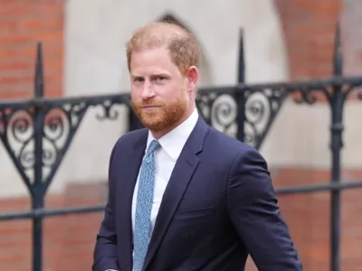 FILED - 01 May 2025, United Kingdom, London: Britain's Duke of Sussex leaving the Royal Courts of Justice, central London. On Friday, Britain's Prince Harry lost his appeal against the U.K. government's decision to remove his taxpayer-funded security after he stepped back from royal duties and relocated to the U.S. Photo: Ben Whitley/PA Wire/dpa