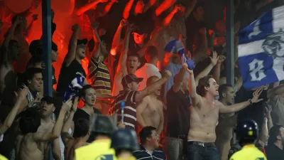 Navijači zagreb&scaron;kega Dinama, Bad Blue Boys, že od nekdaj sodijo med bolj problematične. Slika je arhivska.&nbsp;/Foto: Jaka Adamič/dokumentacija