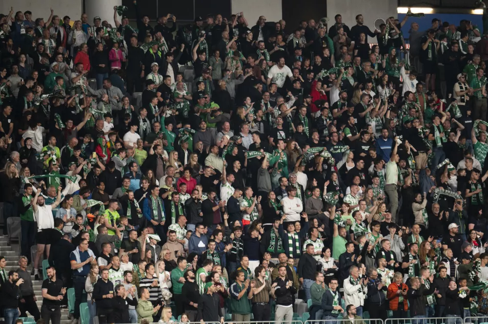 03.05.2025 NK Olimpija: NK Maribor, Prva liga, nogomet FOTO: Nik Erik Neubauer