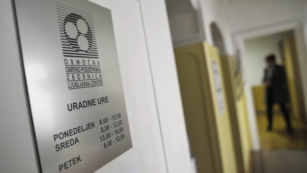 - ilustrativna fotografija- Območna obrtna zbornica Ljubljana Center, volitve - referendum o ukinitvi obveznega članstva v OZS - Obrtno-podjetni&scaron;ke zbornice Slovenije   //FOTO: Tomaž Zajel&scaron;nik