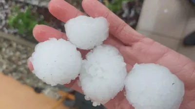 Toča Goričko 4. 5. 2025 Foto: Facebook/Maria Sp&ouml;rk/Skywarn Austria/Meteoinfo Slovenija