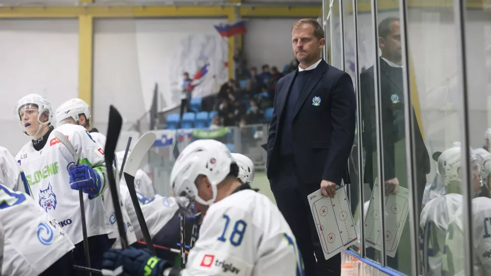 Hockey - Slovenia - Poland - Ledna Dvorana, Maribor, Slovenia, April 24, 2025. Photo: Marko Vanovsek